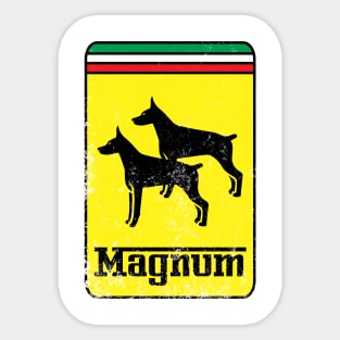 Magnum Classic Shield Sticker